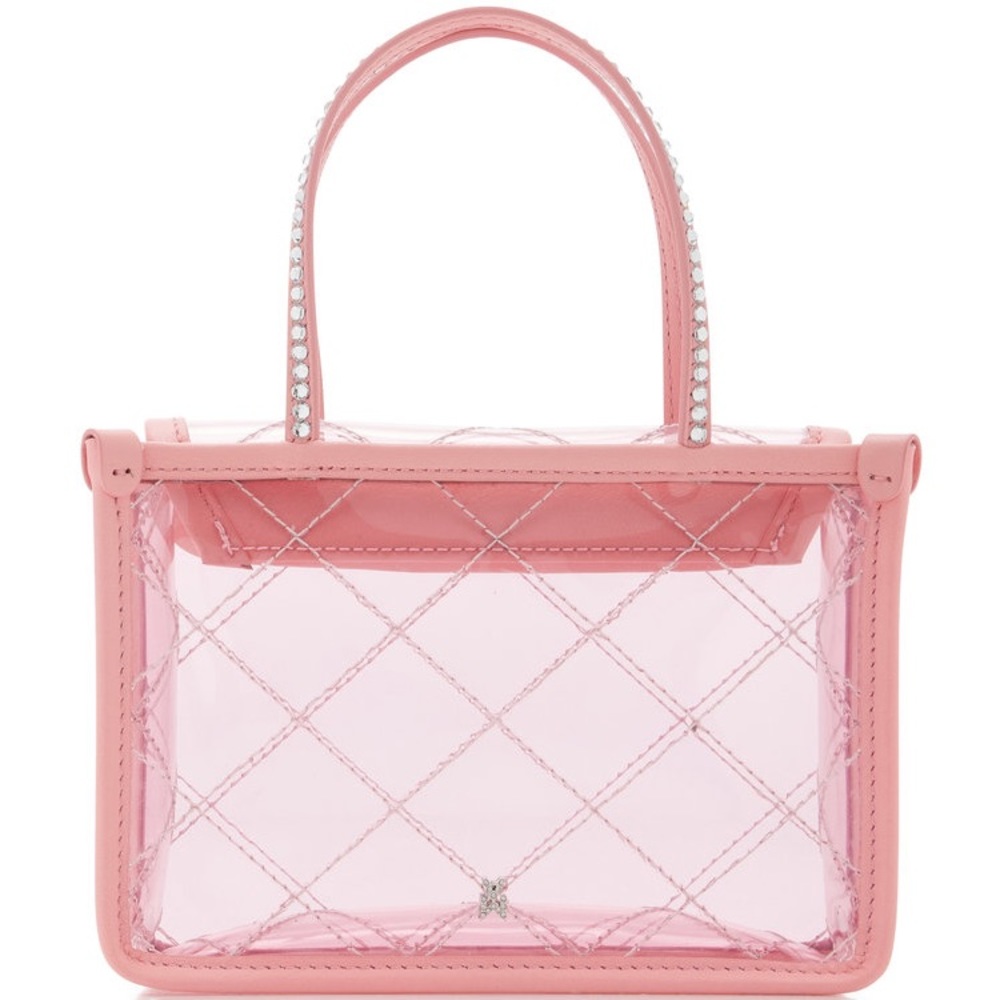 Amina muaddi pink bag as seen in Kylie Jenner - Picture 3 of 7